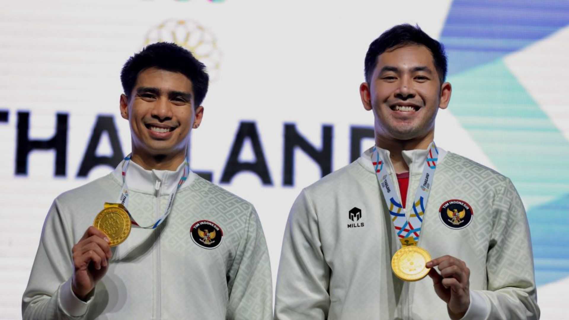 Sea Games 2025: Sabar/Reza Sempurnakan Debut Manis dengan Medali Emas